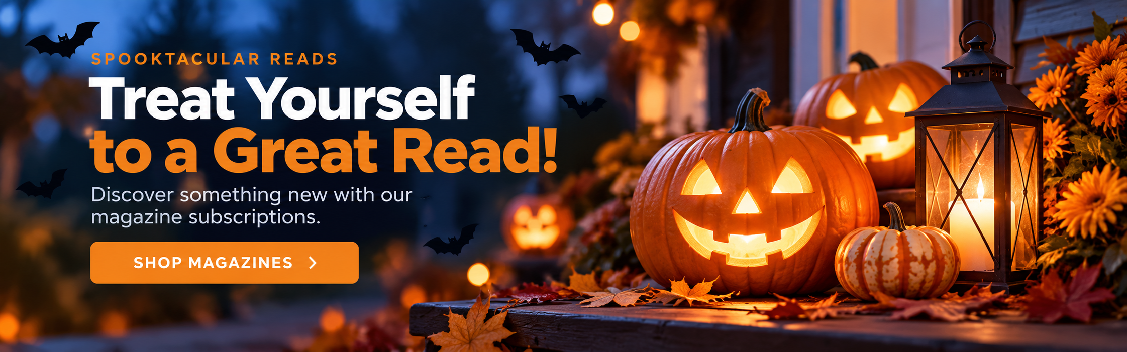 Happy Halloween from DiscountMagazines.com!