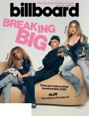 Billboard magazine cover