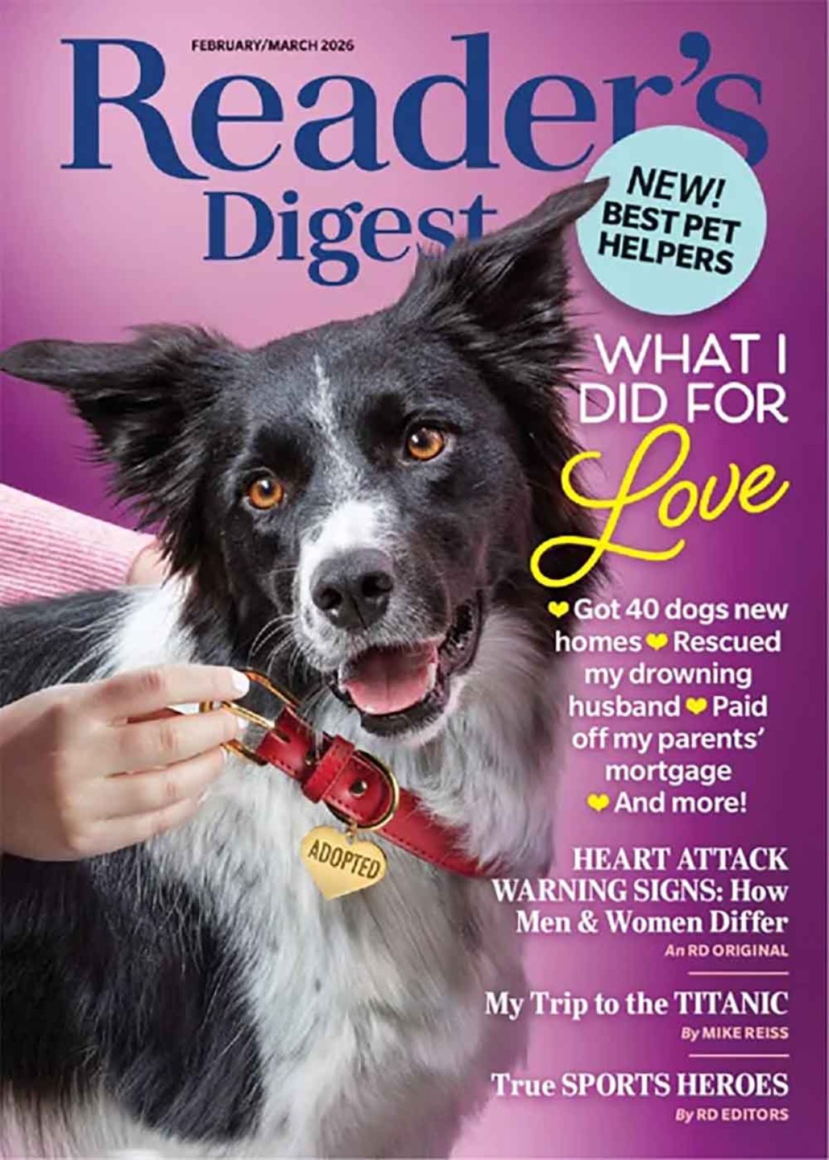 Readers Digest magazine cover