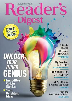 Readers Digest magazine cover