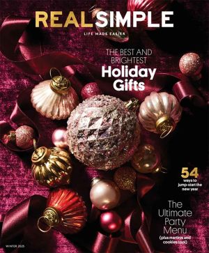 Real Simple magazine cover
